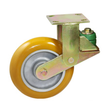 shuntong wholesale Caster Shock-resistance Manufacturer Industrial Heavy Duty Polyurethane Rigid Casters Wheels steel caster wheels